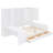 Wooden Daybed With Three Drawers, And All-In-One Cabinet, Desk And Shelves-115662290-115662289