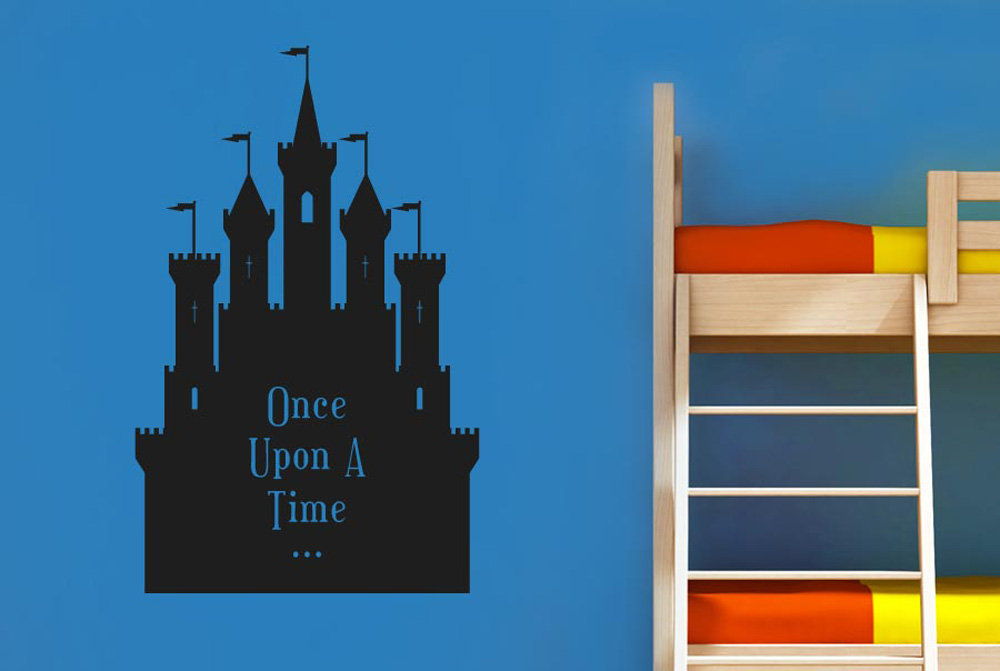 Once Upon A Time - Fairytale Castle Wall Sticker