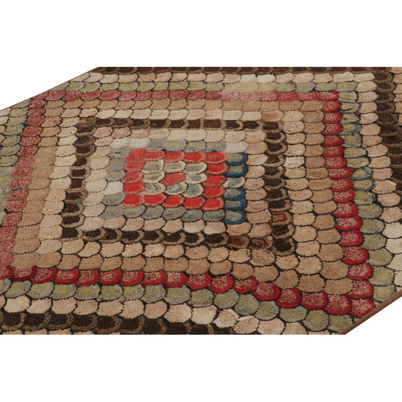 One-of-a-Kind Rectangle 4’4”x7’1” Area Rug