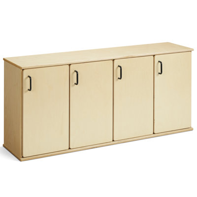 Young Time® 4 Section Preschool Cubby Locker