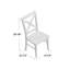 Chaise en bois massif Sardinia-25147154