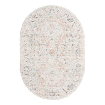 Hagood Oriental Area Rug in Ivory