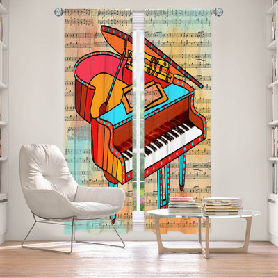 Delaughter Room Darkening Curtain Pair
