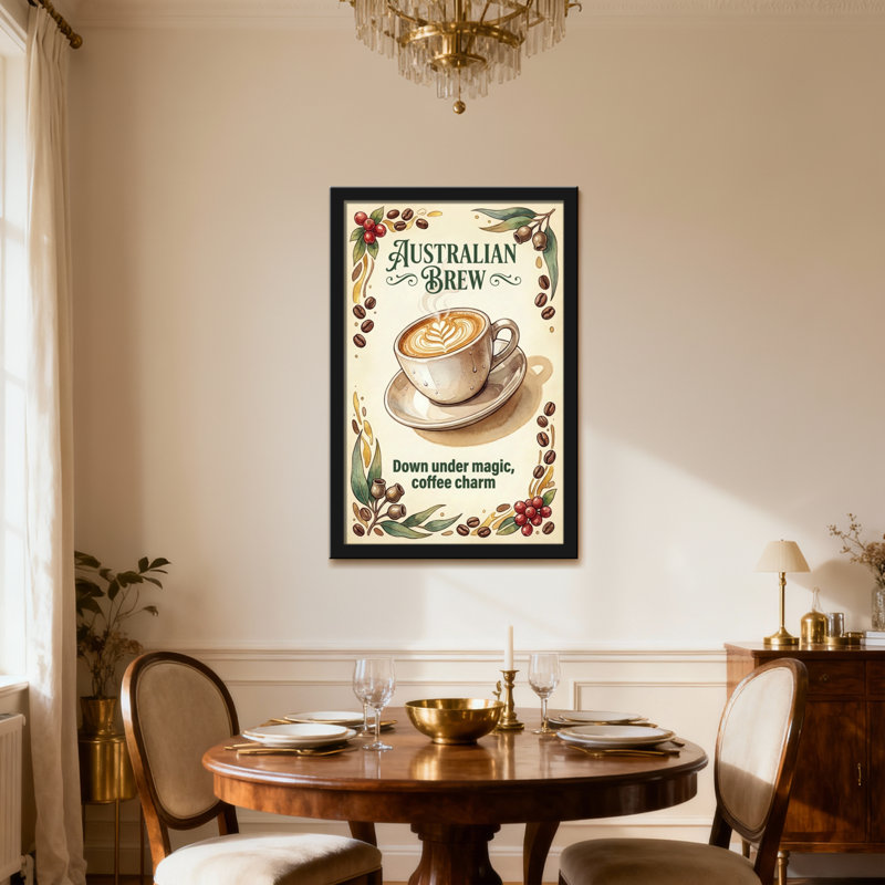 Aliments et boissons, Toile tendue, Ne s’applique pas, H 24 po x l 16 po