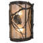 Applique murale encastrée 2 lumières Whispering Pines-16183303-125013075