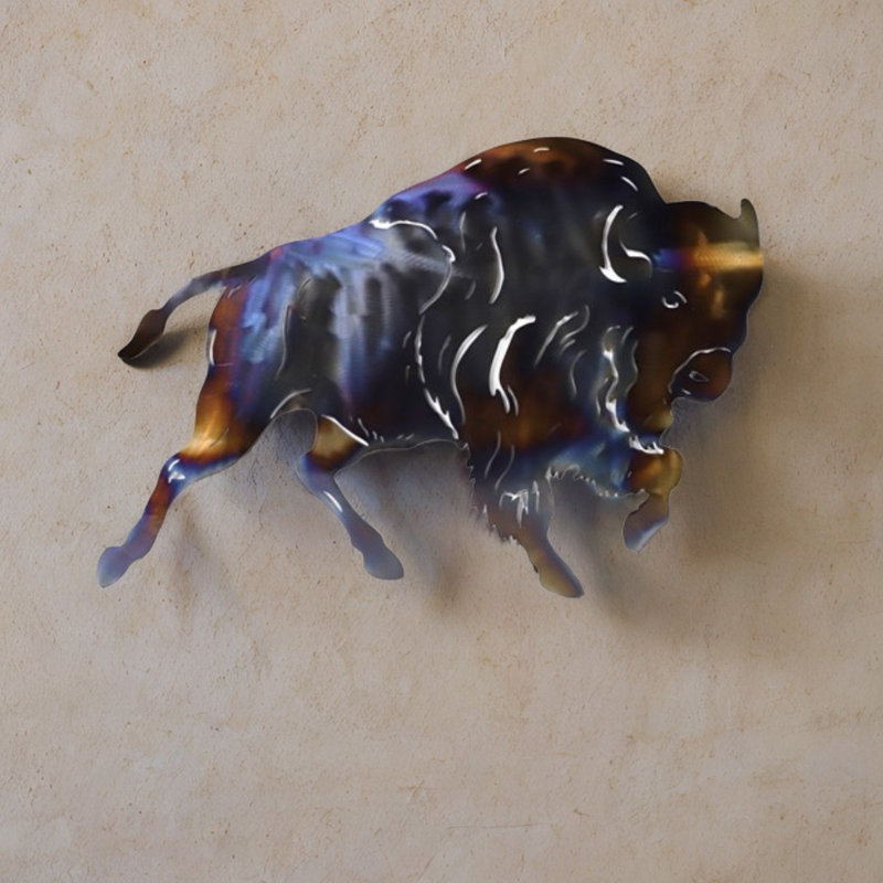 Plaque murale 24 "l Highland Cow