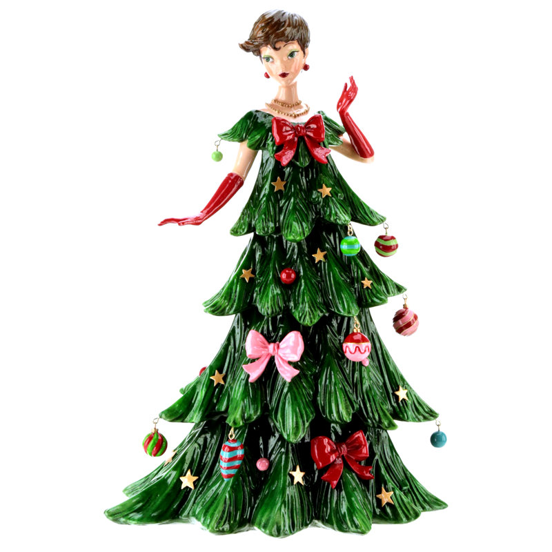 Christmas Tree Fashion Lady - 16.5 Inches