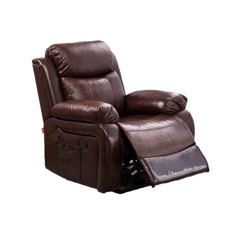 Fauteuil inclinable Isuf, Brun-roux