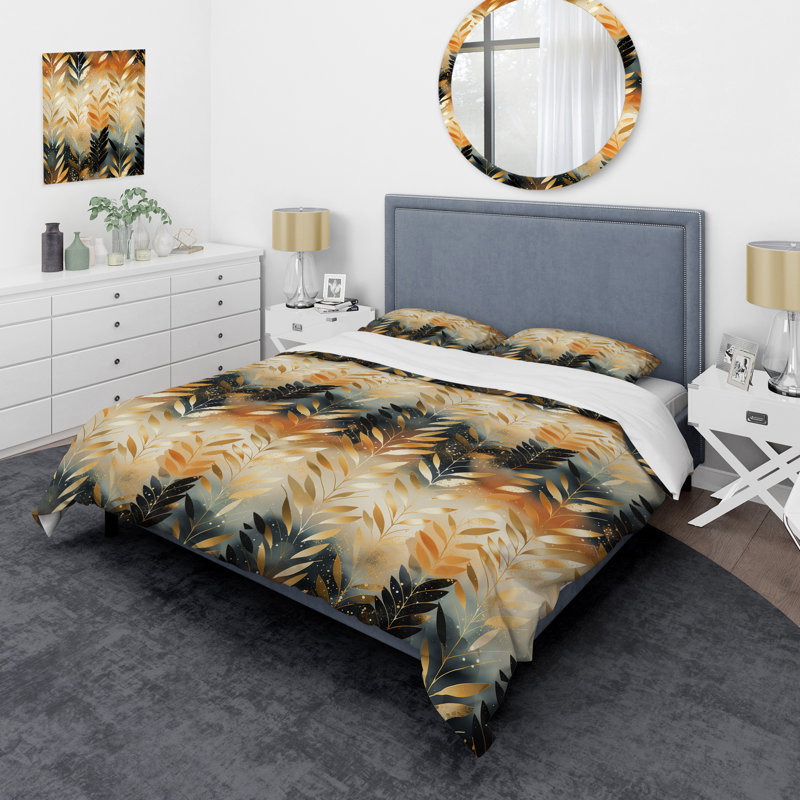 Ensemble de housse de couette Goldern, Housse de couette pour très grand lit et 2 très