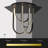 19.6 Inch Modern LED Flush Mount Light Aluminum U Style Belt Light Warm Light Switch Dimmable