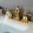 2-handle Bathroom Faucet with Drain Assembly-86180500