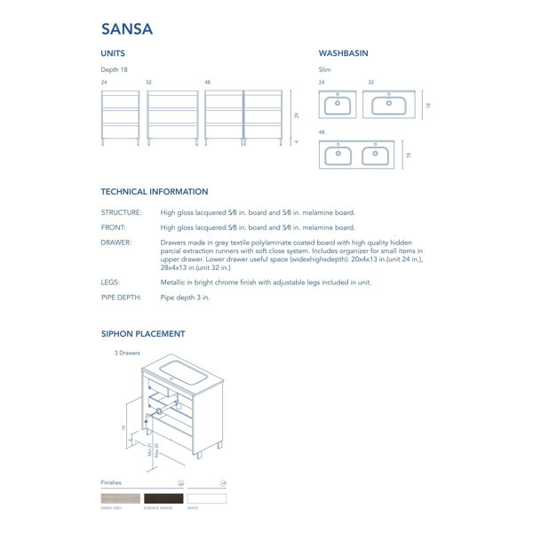 Dimensions du produit