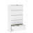 5-Drawer Metal Lateral File Cabinet with Lock, Durable and Secure Storage for Legal/Letter/A4/F4 Size Documents-265593677