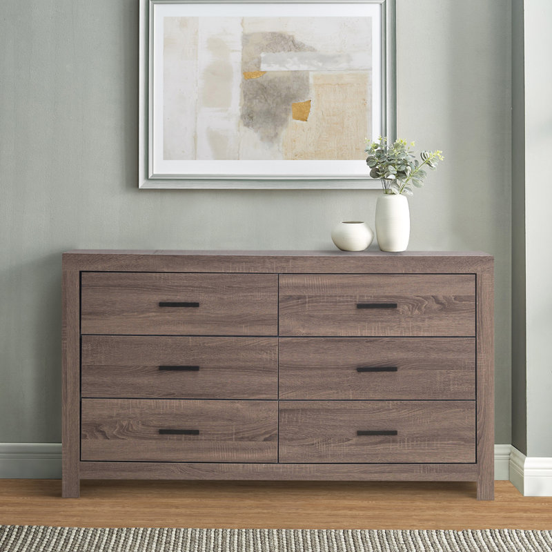 Commode double l 6,25 po Anterio, Fût de chêne