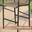 Ensemble de bar pour 4 personnes avec table de bar ronde et 4 chaises de bar PVC-coated polyester-1408880789