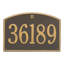 Cape Charles 1-Line Wall Address Plaque-1693233368-1693233375