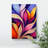 XC1022-1573X Colourful Flowers No.3 - Wrapped Canvas Print-88180380