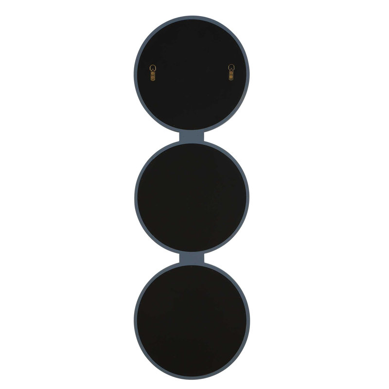 Uttermost Going In Circles Blue Gray Mirror