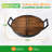 Nutrichef 14'' Non-Stick Cast Iron Wok with Lid
