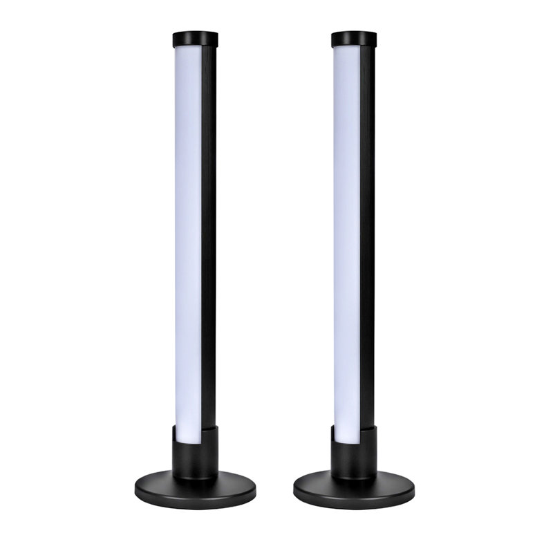 32cm Polished LED Column Floor Lamp