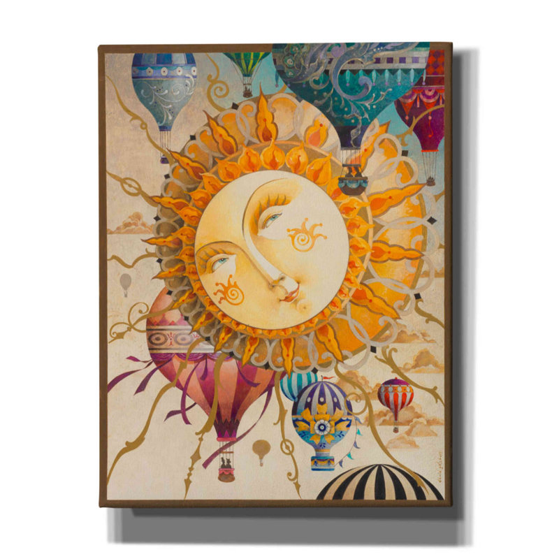 «Victorian Soaring» par David Galchutt, art mural sur toile, H 34 po x l 26 po x P 1,5 po