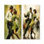 Danse dansante des années 60 - Ensemble de 2 reproductions d'art mural-102569782-102569780