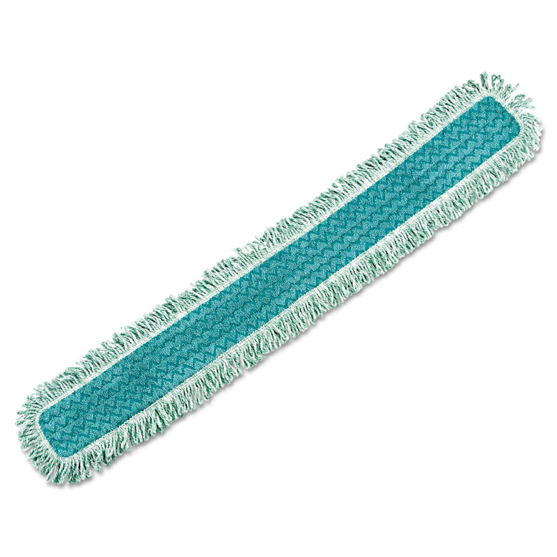 Suren microfibres en hygen de poussière l 48" avec franges en vert