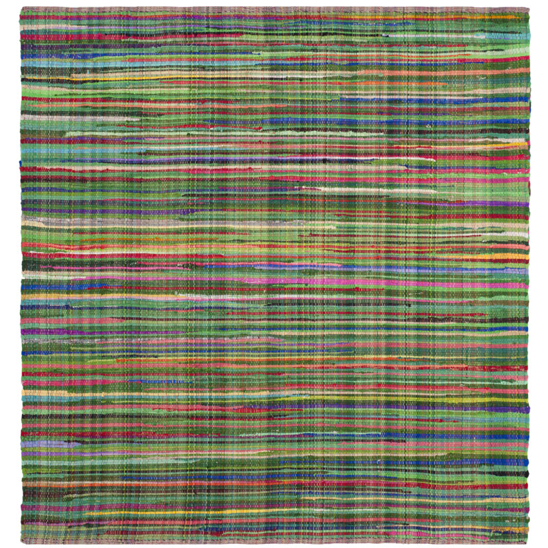 Fales Rug Hand Woven Cotton Abstract Rug