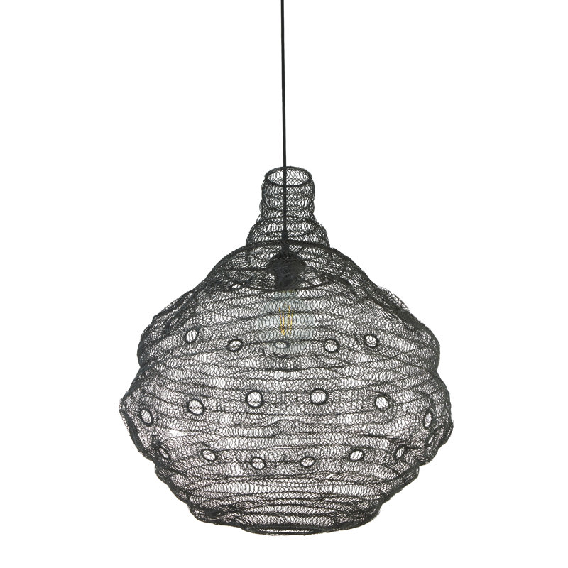 65cm H Mild Steel Traditional in Matt Black