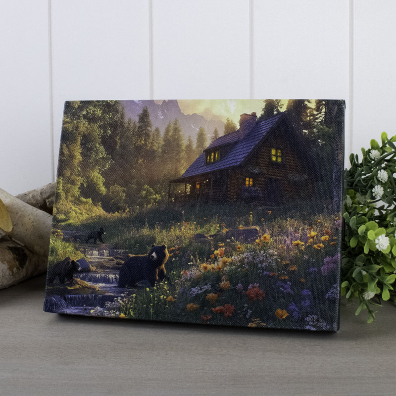 Toile de table Bear Cabin 8X6