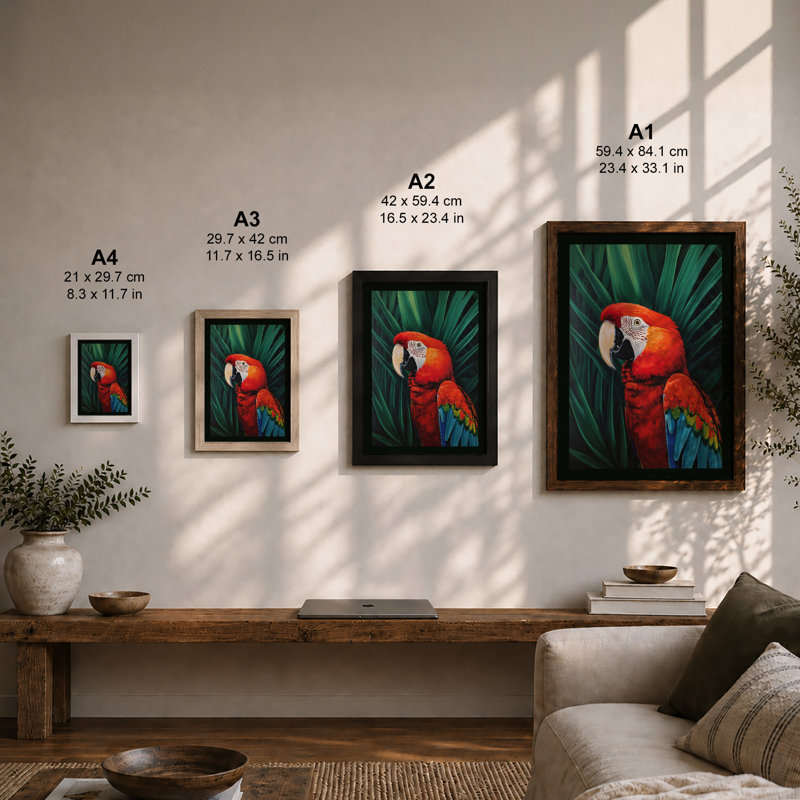 Print, A2 - 59.4 x 42.0 cm, White