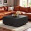 Table basse moderne carrée avec 4 tiroirs-680821963