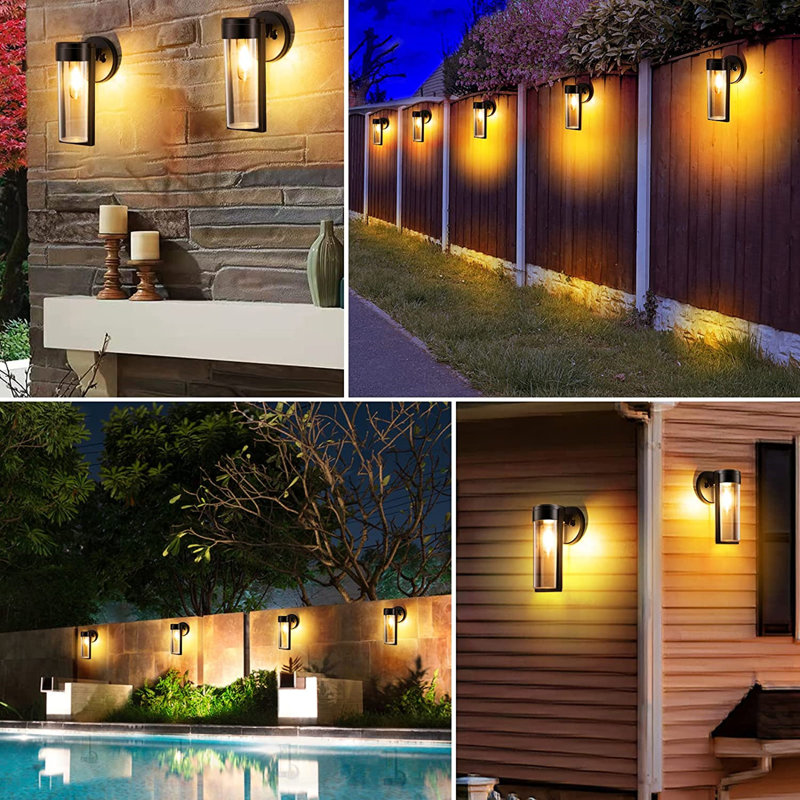 Matte Black Solar Powered Integrated LED Pack