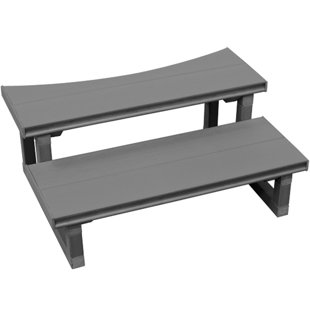 American Spas 21'' D Slip Resistant , Antimicrobial Hot Tub Step
