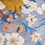Tapis floral en laine touffeté à la main Jardin-481333835