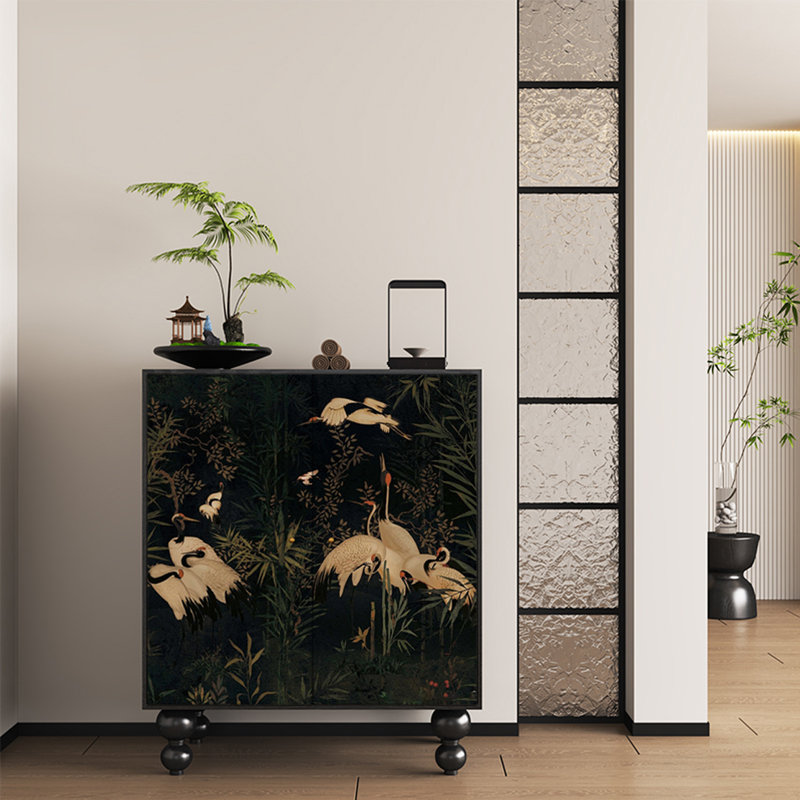 Armoire à chaussures style chinois Xianhe, 17 paires de rangement pour chaussures