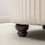 Repose-pieds rond avec rangement en velours Bula-943753751