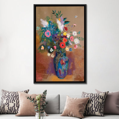 « bouquet of fleurs », impression sur toile