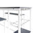 Dolleen 4 - Person Trestle Dining Set-722482557