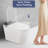 Smart Bidet Toilet, Auto - Open Lid And Flush, Wider Bidet, Warm Water Wash Air Drying, Foot Sensor Activation, Radar Sensing Distance, Washing Modes, Adjustable Temperature, , Dryer Side Memory