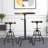 Javin 2 - Person Pine Solid Wood Top Four Leg Dining Set