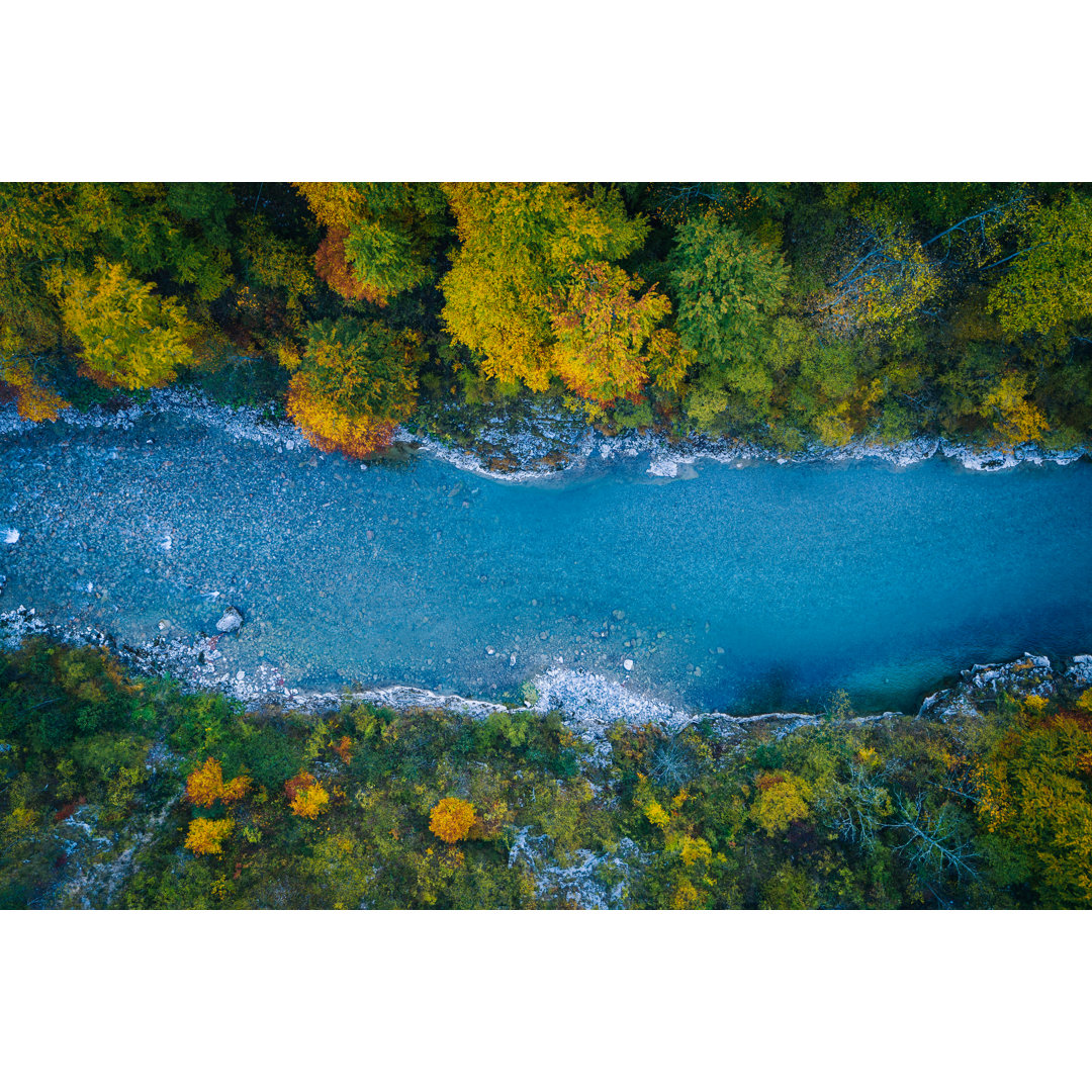 View Of River von AscentXmedia - Leinwanddrucke auf Leinwand