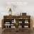 65 Inch Fluted TV Stand, Mid Century Modern Entertainment Center with Storage Cabinets & Open Shelves, Media Console TV Cabinet-729375657
