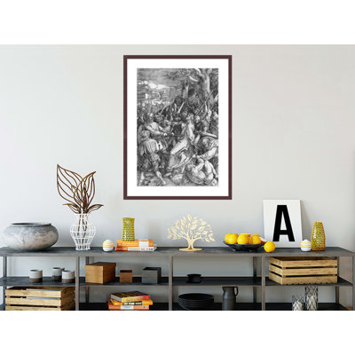 The Arrest of Jesus Christ by Albrecht Dürer -Framed Giclee Print