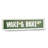 Enseigne lumineuse DEL Wake and Bake