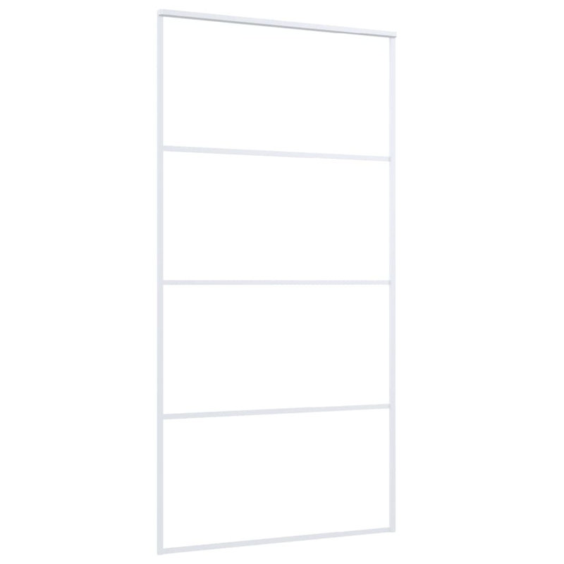 Adolphus Glass Sliding Door, 205cm H x 102.5cm W x 5cm D