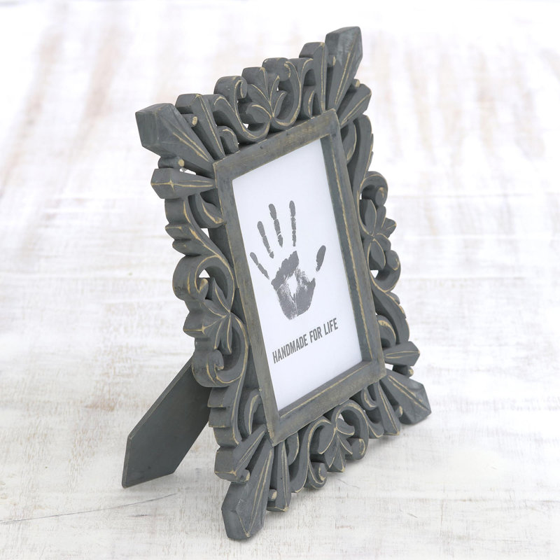 Leis Gray Solid Wood Matte Picture Frame