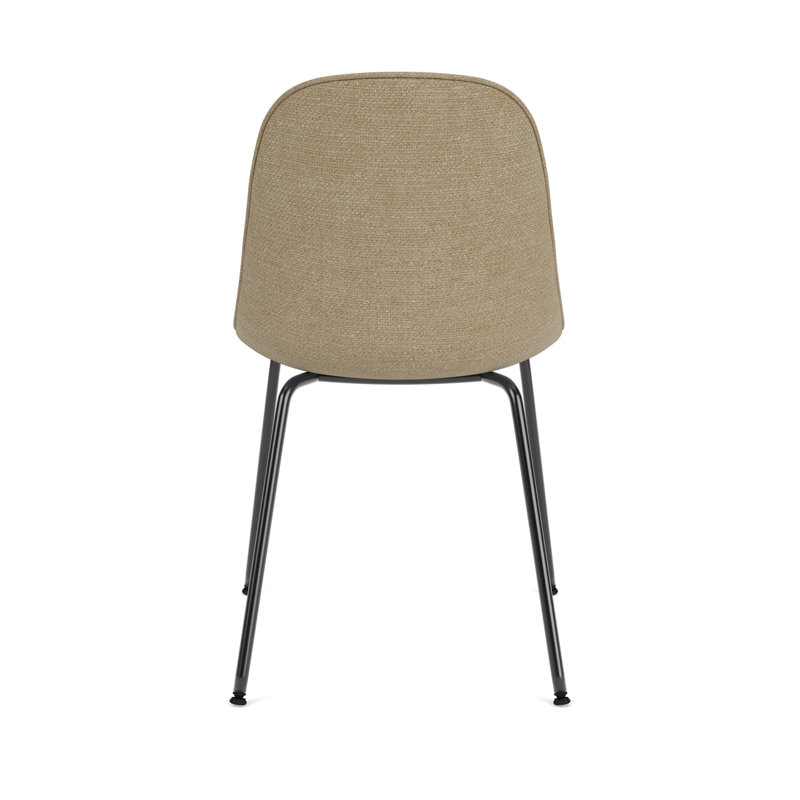 Harbour Dining Chair, Bouclé 02 Acrylic, Black Oak