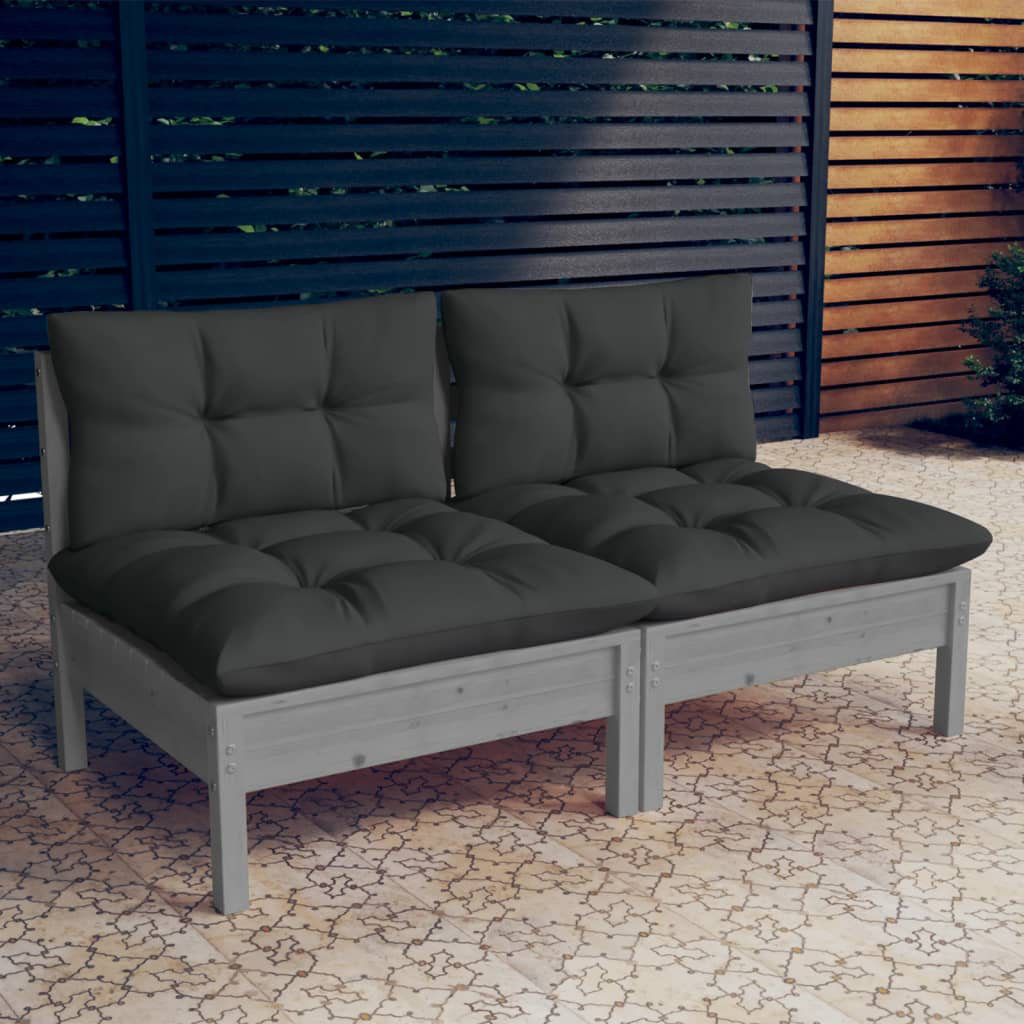 Gartensofa Ameere mit Kissen