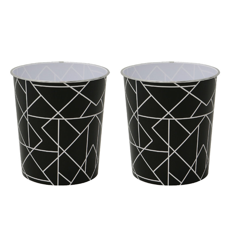 JVL Plastic Decorative Bin